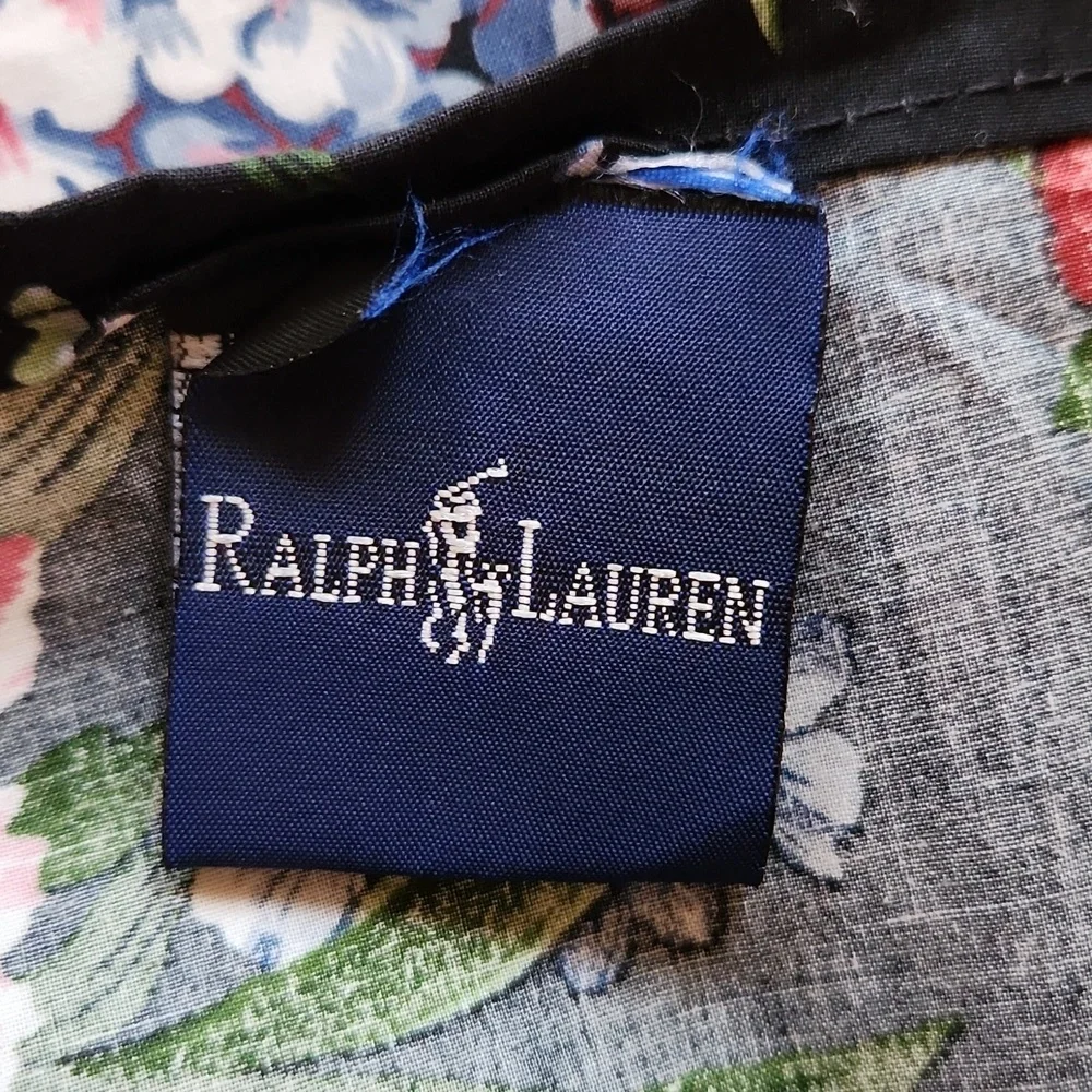 New Vintage Ralph Lauren Isadora Cossette Floral Flat Sheet Tween Size